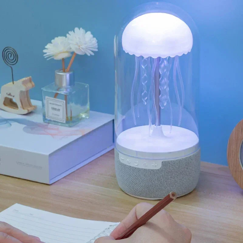 Haut-parleur bluetooth méduse – Lumières colorées & son stéréo HiFi